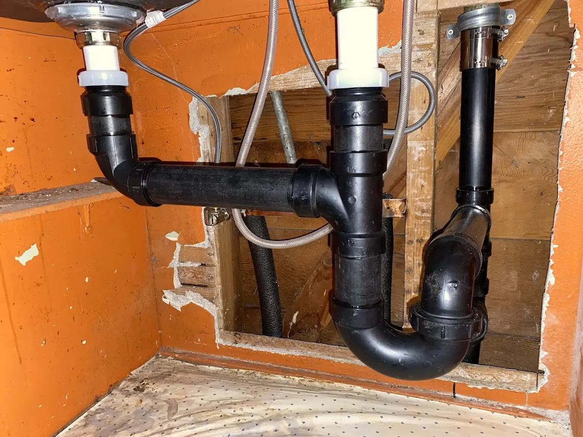 Professional Repiping Services equipment and tools on the job in Stokesdale